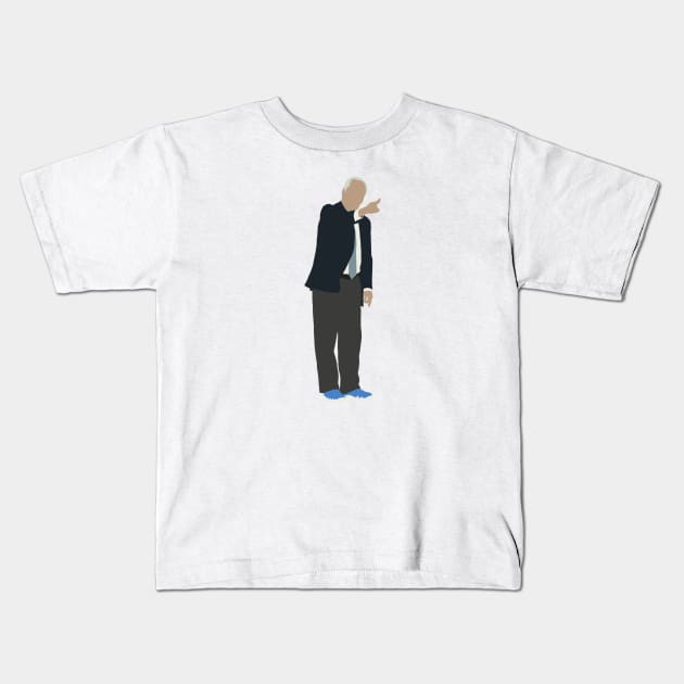 Pointing Roy Kids T-Shirt by maddie55meadows